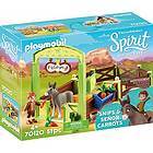 Playmobil Spirit 70120 Snips & Señor Carrots with Horse Stall
