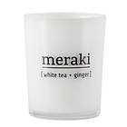 Meraki Skincare Tuoksukynttilät L White Tea & Ginger