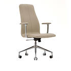 Cappellini Lotus Comfort Medium Chair 5-spoke Cast Swiveling Base