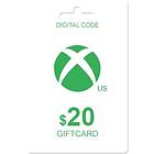 Microsoft Xbox Gift Card - 20 USD