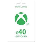 Microsoft Xbox Gift Card - 40 USD