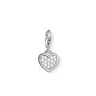 Thomas Sabo Glitter Heart Charm Pendant Berlock (Dam)