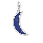 Thomas Sabo Moon Dark Blue Charm Pendant Berlock (Dam)