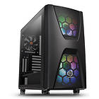 Thermaltake Commander C34 TG ARGB (Svart/Transparent)