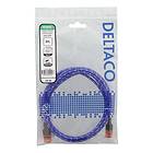 Deltaco Tough Slim U/UTP Cat6a RJ45 - RJ45 2m