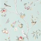 Sanderson Fruit Aviary Duck Egg Multi (216312)