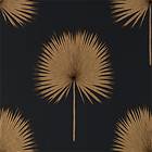 Sanderson Fan Palm Charcoal Gold (216639)