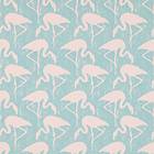 Sanderson Flamingos Turquoise Pink (214569)