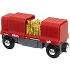 BRIO Godsvagn Med Guldlast 33938