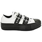Converse Chuck Taylor All Star Platform Buckle Leather Low Top (Women's)