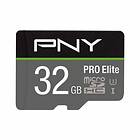 PNY Pro Elite microSDHC Class 10 UHS-I U3 100/90MB/s 32GB