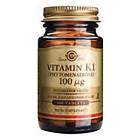 Solgar Vitamin K 100mcg 100 Tablets