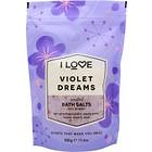 I Love... Violet Dreams Bath Salts 500g