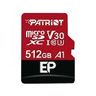 Patriot EP microSDXC Class 10 UHS-I U3 V30 A1 100/80MB/s 512GB