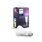 Philips Hue White And Color LED E27 A60 2000K-6500K + 16 million colors 806lm 6,5W (Dimbar)