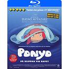 Ponyo På Klippan Vid Havet (Blu-ray)
