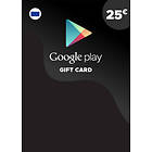 Google Play Gift Card 25 EUR