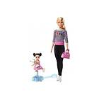 Barbie Gymnastics Coach Dolls & Playset FXP39