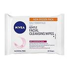 Nivea Gentle Facial Cleansing Wipes 40st