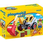 Playmobil 1.2.3 70125 Shovel Excavator