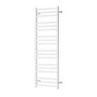 Strømberg Sorano 600W 500x1210 (Hvit)