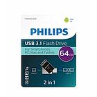 Philips USB 3.1 2in1 64GB