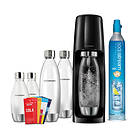 SodaStream Spirit (inkl. patron & 2x1L PET-flasker & 2x0,5L PET-flasker)