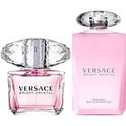 Versace Bright Crystal edt 90ml + SG 200ml for Women