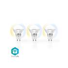Nedis Smart LED Warm to Cool White 400lm GU10 5W 3-pack
