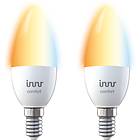 Innr LED Candle Tunable White RB 248 T-2 470lm E14 5,8W 2-pack (Dimbar)