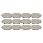 Broste Copenhagen Nordic Sand Tallrik Ø26cm 12-pack