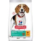 Hills Canine Science Plan Adult 1+ Perfect Weight Medium 12kg