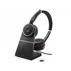 Jabra Evolve 75 UC Stereo with Charge Stand Wireless On-ear Headset