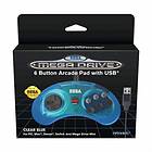 Retro-Bit Sega Mega Drive 6-Button Arcade Pad USB (PC/Mac/PS3/Switch)