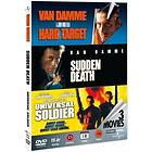 Hard Target + Sudden Death + Universal Soldier (DVD)
