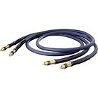 Oehlbach XXL Series 1 Gold 2RCA - 2RCA 1.25m