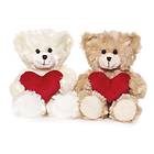 Teddykompaniet Samuel With Heart 18cm