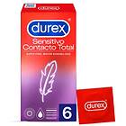 Durex Sensitivo Contacto Total (6st)
