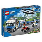 LEGO City 60244 Le transport de l'hélicoptère de la police