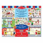 Melissa & Doug My Town Reusable Sticker Pad