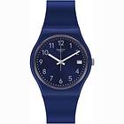 Swatch Silver In Blue GN416