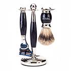 Truefitt & Hill Edwardian Collection Ebony Fusion - Super Badger (3-delar)