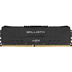 Crucial Ballistix Black DDR4 3000MHz 2x8Go (BL2K8G30C15U4B)