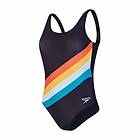 Speedo Summer Stripe U-Back Swimsuit (Women's)