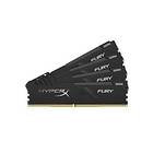 Kingston HyperX Fury Black DDR4 2666MHz 4x32GB (HX426C16FB3K4/128)