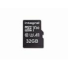 Integral microSDHC Class 10 UHS-I U3 V30 A1 100Mo/s 32Go