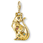 Thomas Sabo Cat Constellation Gold Charm Pendant Berlock (Dam)