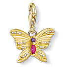 Thomas Sabo Butterfly Gold Charm Pendant Berlock (Dam)