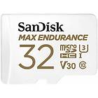 SanDisk Max Endurance microSDHC Class 10 UHS-I U3 V30 32GB