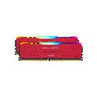 Crucial Ballistix Red RGB LED DDR4 3600MHz 2x8GB (BL2K8G36C16U4RL)
